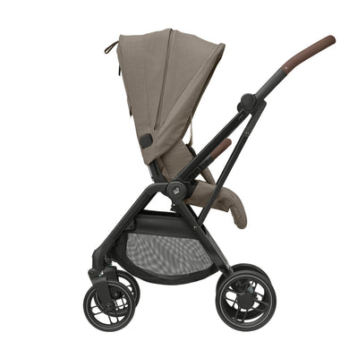 Carrinho de Bebê Maxi-Cosi Leona² TS Trio Twillic Truffle - Muito Leve Apenas 3,1kg 